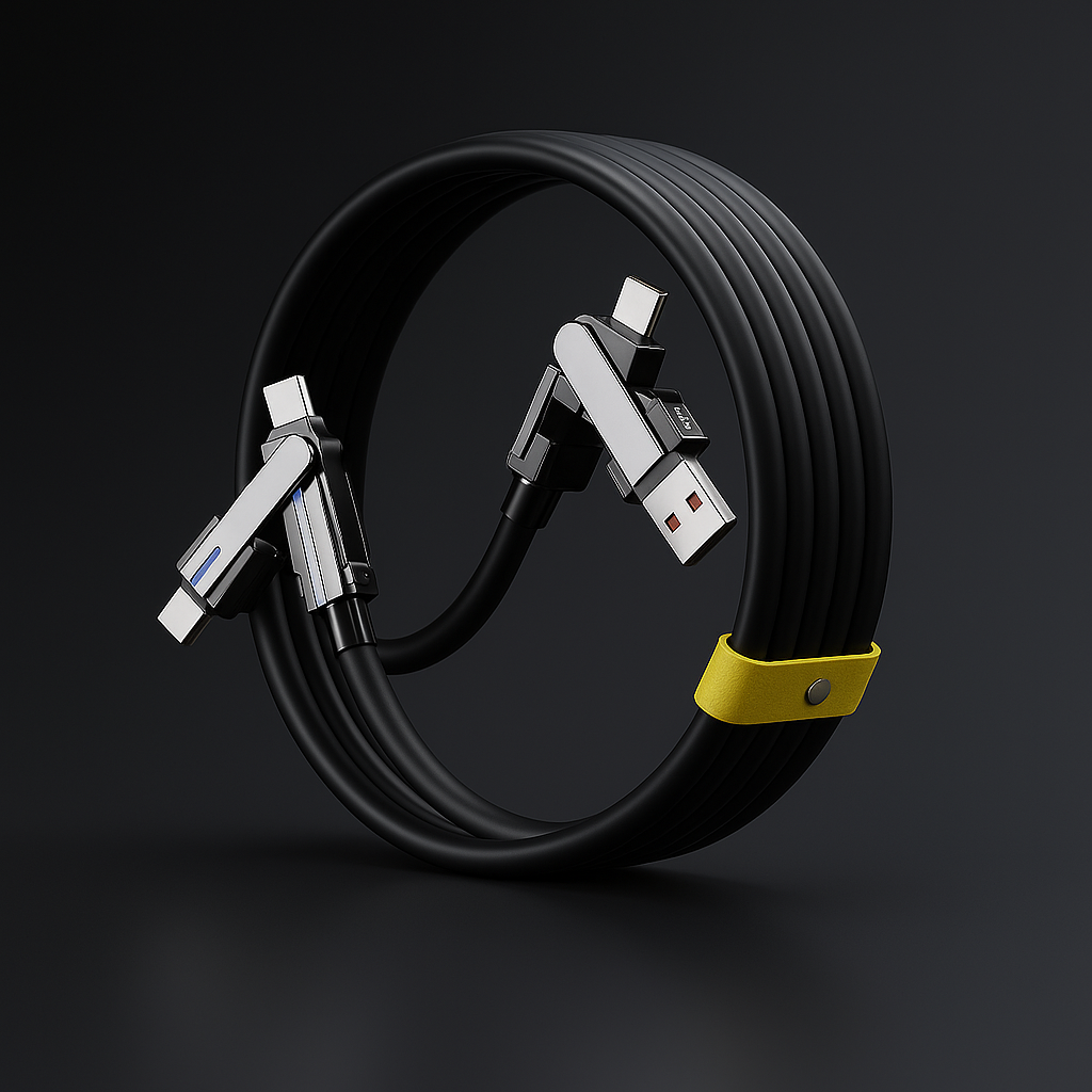 4-in-1 Fast Charging ONE CABLE