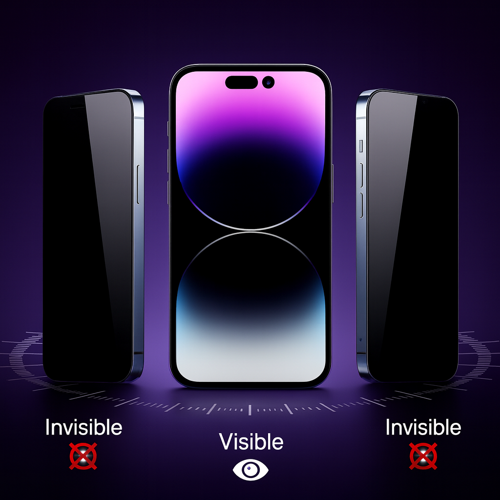 Premium 9H Privacy Screen Protector Kit