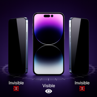 Premium 9H Privacy Screen Protector Kit