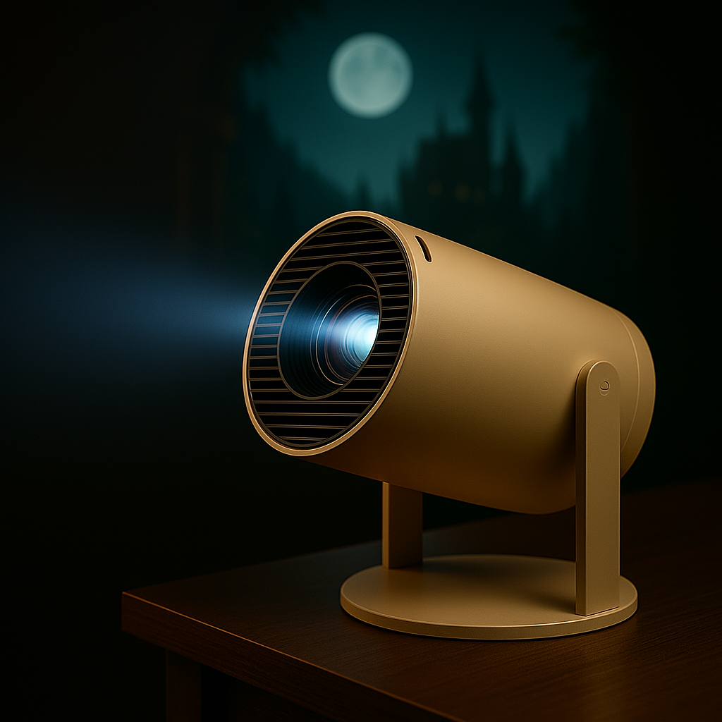 Magische Filmnächte mit dem Barrel Machine Projektor 1080p